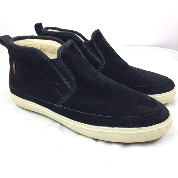 sherpa lined slip on vans